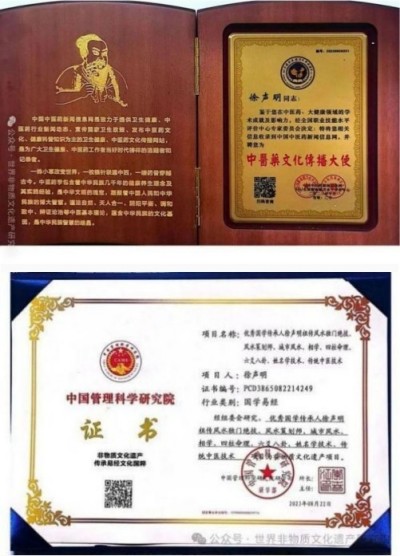 【“五一”劳动节特别报道】世界非物质文化遗产研究院副院长---徐声明